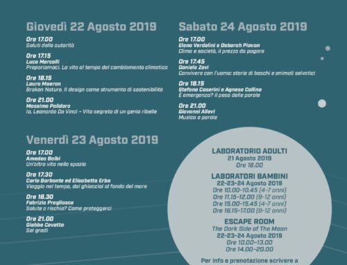 Daniele Zovi a “Scienze in Vetta”, festival scientifico di Courmayeur, il 24 agosto