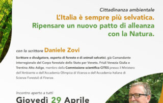 Incontro con lo scrittore Daniele Zovi
