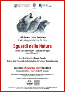 Daniele Zovi e Giuliano Dall'Oglio presentano "Sguardi nella natura" @ Biblioteca civica Bertoliana