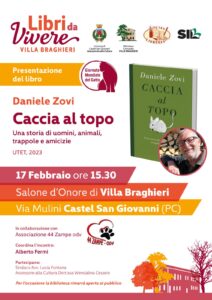 Presentazione del libro "Caccia al topo" @ Salone d'Onore di Villa Braghieri